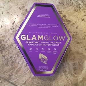 Glam glow gravity mud firming treatment. New!